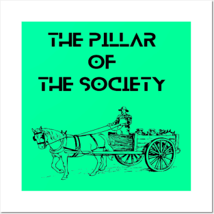 Farmers - The pillar of the society Posters and Art